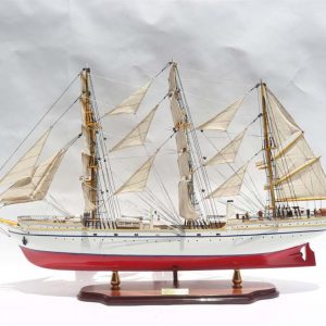 Gorch Fock II Ahşap Hazır Yelkenli Gemi Maketi, Gianhien Ts0032P80