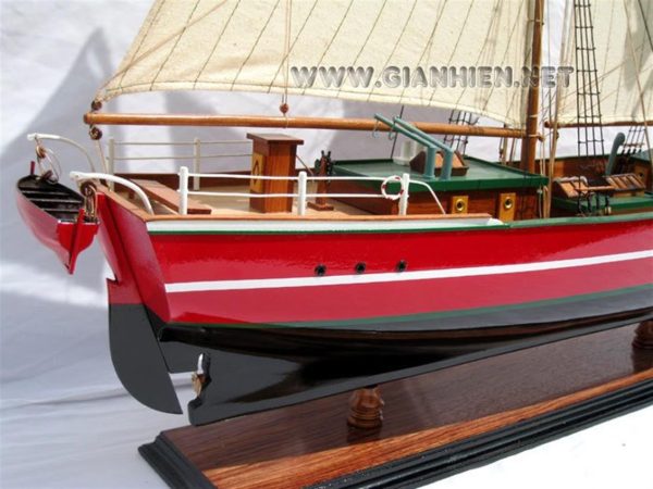Lıla Dan Ahşap Hazır Yelkenli Gemi Maketi, Gianhien Ts0056P - Görsel 4