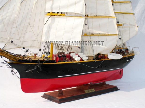 George Stage Ahşap Yelkenli Gemi Maketi, Gianhien Ts0057P - Görsel 2