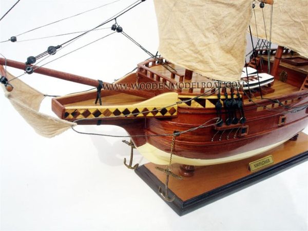 Mayflower Ahşap Hazır Yelkenli Gemi Maketi, Gianhien Ts0065P - Görsel 3