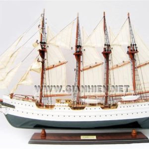 Juan Sebastıan De Elcano Ahşap Hazır Yelkenli Gemi Maketi, Gianhien Ts0067P