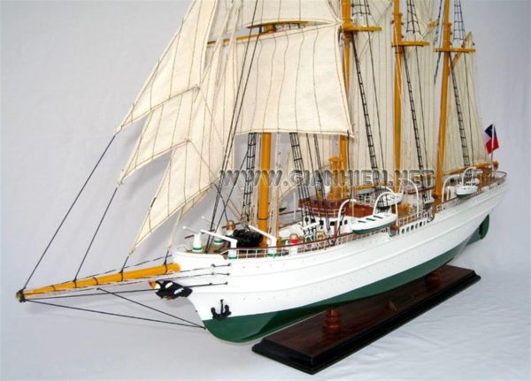 Esmeralda Ahşap Hazır Yelkenli Gemi Maketi, Gianhien Ts0078P80 - Görsel 3