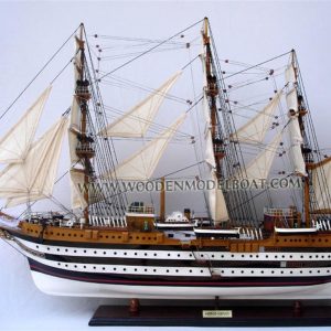 Amerıgo Vespuccı Ahşap Hazır Yelkenli Gemi Maketi, Gianhien Ts0123P70