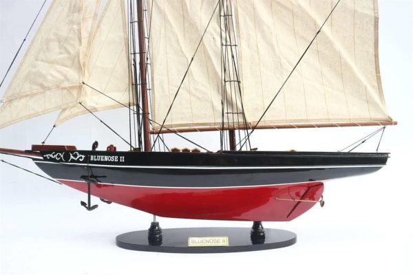 Bluenose Ahşap Hazır Yelkenli Gemi Maketi, Gianhien Yt0006P60 - Görsel 3