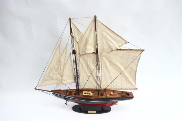 Bluenose II Ahşap Hazır Yelkenli Gemi Maketi, Gianhien Yt0010P60 - Görsel 2