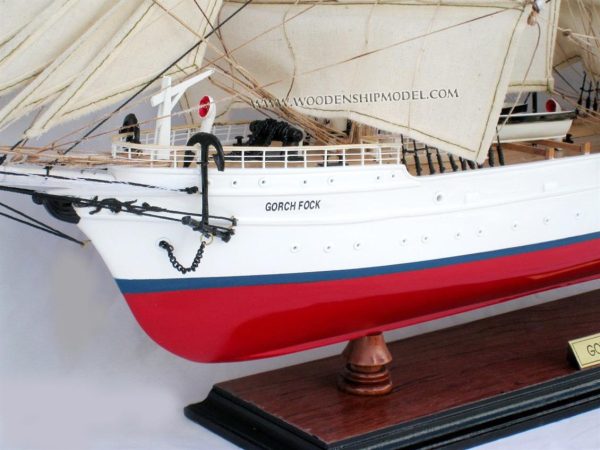 Gorch Fock I Ahşap Hazır Yelkenli Gemi Mak, Gıanıhıen Ts0073P80 - Görsel 4