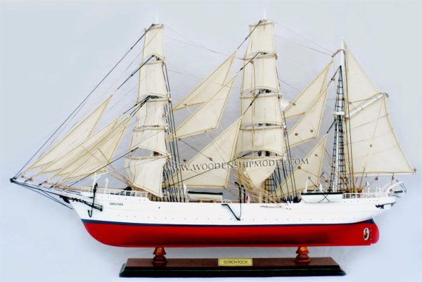 Gorch Fock I Ahşap Hazır Yelkenli Gemi Mak, Gıanıhıen Ts0073P80