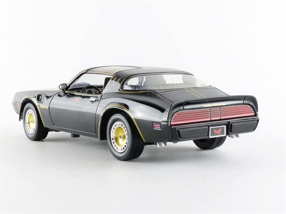 1/18 Pontiac Firebird (Smokey&The Bandit) Siyah-Altın Diecast Araba, Greenlight 12944 - Görsel 3