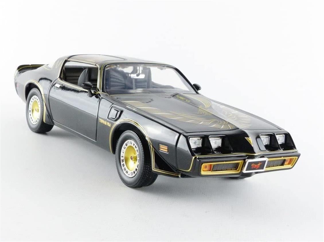 1/18 Pontiac Firebird (Smokey&The Bandit) Siyah-Altın Diecast Araba, Greenlight 12944