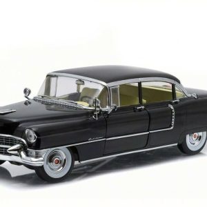 1/18 1955 Cadillac Fleetwood (The Godfather 60.Yıl Özel) Siyah Diecast Araba, Greenlight 12949