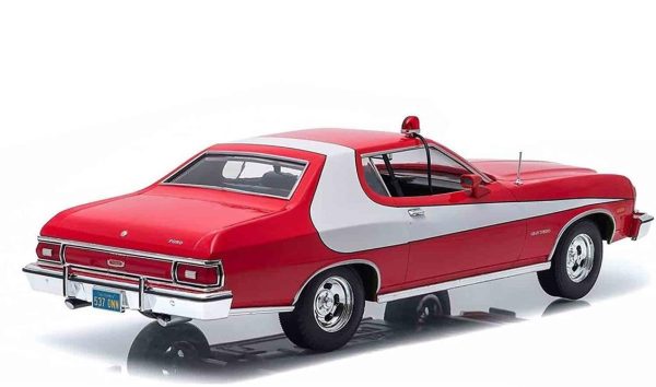 1/18 1976 Ford Gran Torino (Starsky&Hutch TV Seri 1975-79) Diecast Araba, GreenLight 19017 - Görsel 2