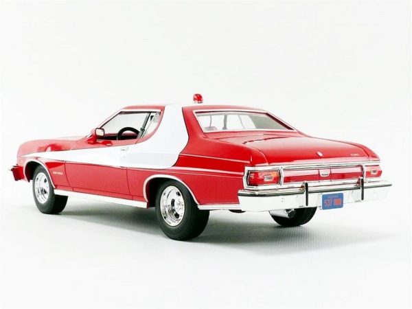 1/18 1976 Ford Gran Torino (Starsky&Hutch TV Seri 1975-79) Diecast Araba, GreenLight 19017 - Görsel 3