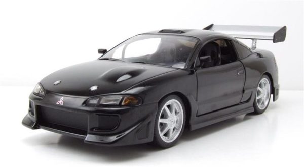 1/18 1995 Mitsubishi Eclipse Siyah Diecast Araba, Greenlight 19040 - Görsel 3