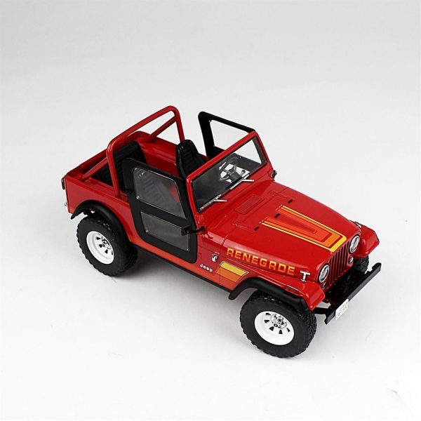 1/18 1983 Jeep CJ-7 Renegade Sarah Connor Figürlü Diecast Araba, Greenlight 19060 - Görsel 2