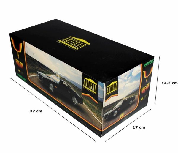 1/18 1977 Pontiac Firebird (Fire Am-Özel Donanımlı) Siyah Diecast Araba, Greenlight 19080 - Görsel 5