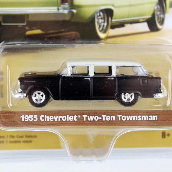 1/64 1955 Chevrolet Two-Ten Townsman (Estate Wagon Series 6), GreenLight 36010A - Görsel 3