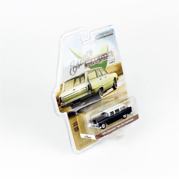 1/64 1955 Chevrolet Two-Ten Townsman (Estate Wagon Series 6), GreenLight 36010A - Görsel 4