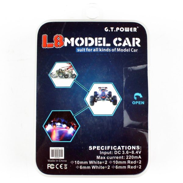 L8 RC Araba LED Sistemi, GT Power 100 - Görsel 2