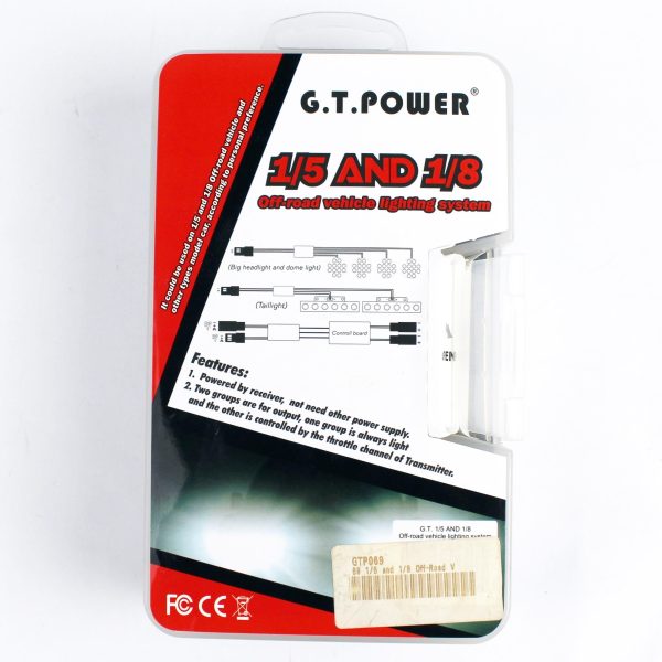 1/5 ve 1/8 Off-Road Araç Işıklandırma Sistemi, GT Power 69 - Görsel 3