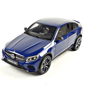 1/18 Mercedes Benz AMG GLC 43 Coupe 2020 Brilliant Blue Diecast Araba, GT Spirit B66960468