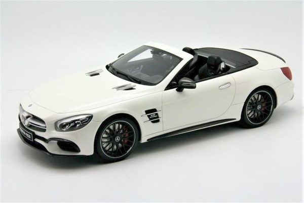 1/18 Mercedes Benz AMG SL 63 Diamond White Bright Diecast Araba, GT Spirit B66965708