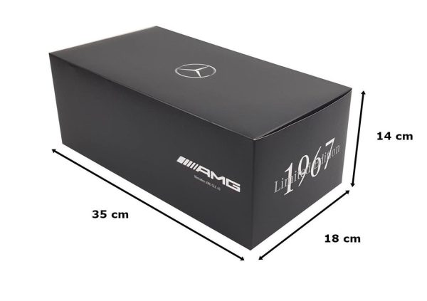 1/18 Mercedes Benz AMG SL 63 Diamond White Bright Diecast Araba, GT Spirit B66965708 - Görsel 5