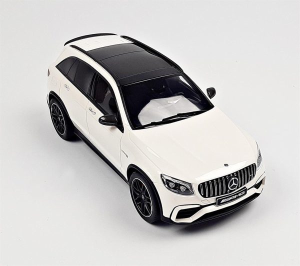 1/18 Mercedes Benz AMG GLC 63 SUV Diamond White Bright Diecast Araba, GT Spirit B66965713 - Görsel 2