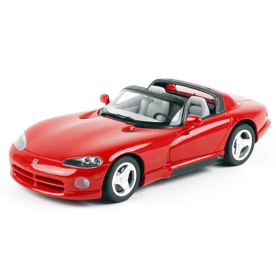 1/18 Dodge Viper RT/10 (Resin Seri) Kırmızı Diecast Araba, GT Spirit 156 - Görsel 2