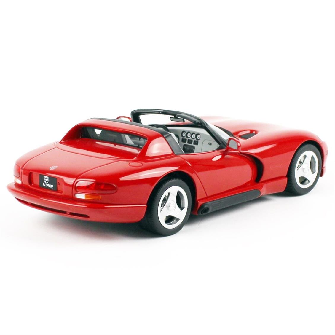 1/18 Dodge Viper RT/10 (Resin Seri) Kırmızı Diecast Araba, GT Spirit 156 - Görsel 4