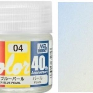 10 ml. Kitten Blue Pearl 40.Yıl Mr.Color Serisi Maket Boyası, Mr.Hobby AVC04