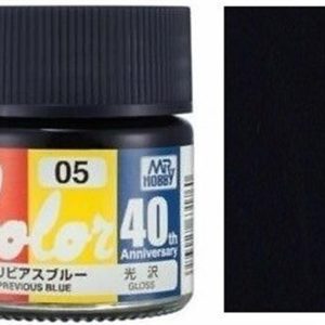 10 ml. Previous Blue 40.Yıl Mr.Color Serisi Maket Boyası, Mr.Hobby AVC05