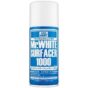 170 ml. Mr.Surfacer 1000 Beyaz Sprey Astar Boyası, Mr.Hobby B511