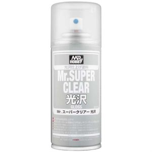 170 ml. Parlak Vernik Sprey Maket Boyası, Mr.Hobby B513