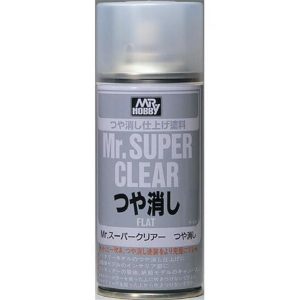 170 ml. Mat Vernik Sprey Maket Boyası, Mr.Hobby B514