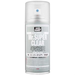 170 ml. Yarı Mat Vernik Sprey Maket Boyası, Mr.Hobby B516