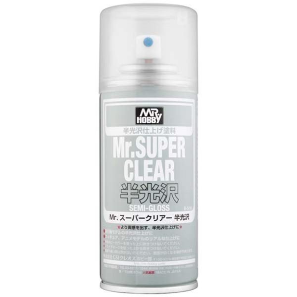 170 ml. Yarı Mat Vernik Sprey Maket Boyası, Mr.Hobby B516