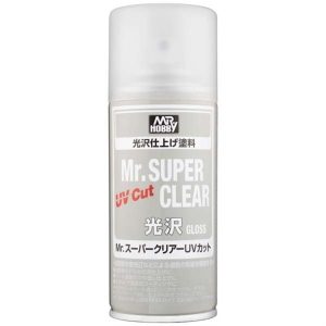 170 ml. UV Korumalı Parlak Vernik Sprey Maket Boyası, Mr.Hobby B522