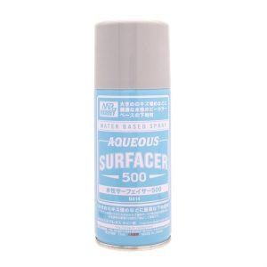 170 ml. Aqueous Surfacer 500 Gri Sprey Astar Maket Boyası, Mr.Hobby B614