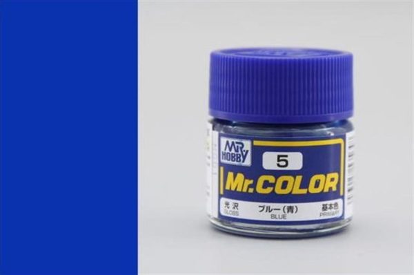 10 ml. Blue Mr.Color Serisi Maket Boyası, Mr.Hobby C005