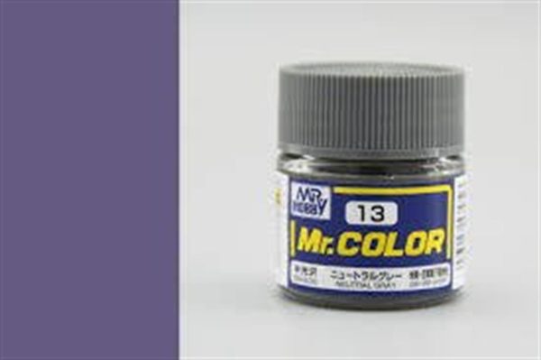10 ml. Neutral Gray Mr.Color Serisi Maket Boyası, Mr.Hobby C013