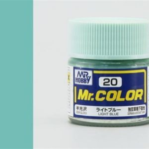 10 ml. Light Blue Mr.Color Serisi Maket Boyası, Mr.Hobby C020