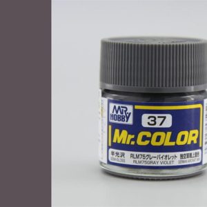 10 ml. RLM75 Gray Violet Mr.Color Serisi Maket Boyası, Mr.Hobby C037