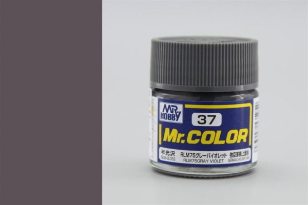10 ml. RLM75 Gray Violet Mr.Color Serisi Maket Boyası, Mr.Hobby C037