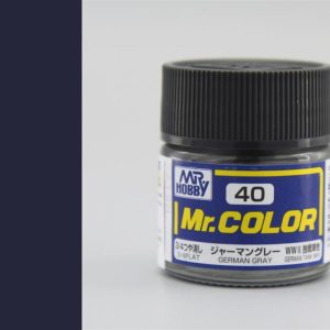 10 ml. German Gray Mr.Color Serisi Maket Boyası, Mr.Hobby C040