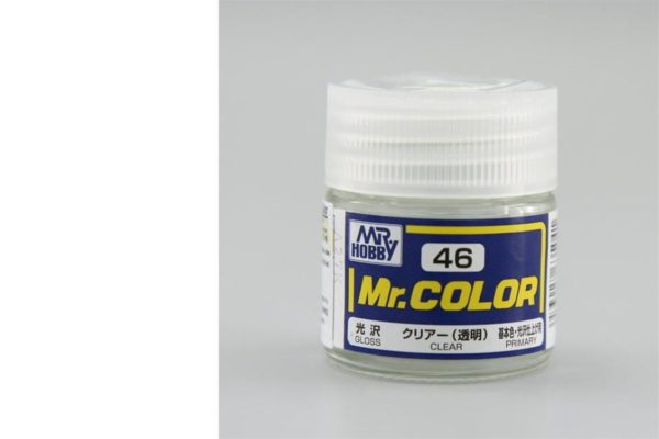 10 ml. Clear Mr.Color Serisi Maket Boyası, Mr.Hobby C046