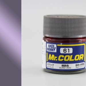 10 ml. Burnt Iron Mr.Color Serisi Maket Boyası, Mr.Hobby C061