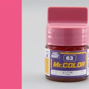 10 ml. Pink Mr.Color Serisi Maket Boyası, Mr.Hobby C063