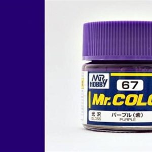 10 ml. Purple Mr.Color Serisi Maket Boyası, Mr.Hobby C067