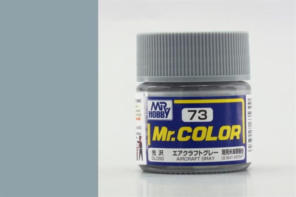 10 ml. Aircraft Gray Mr.Color Serisi Maket Boyası, Mr.Hobby C073