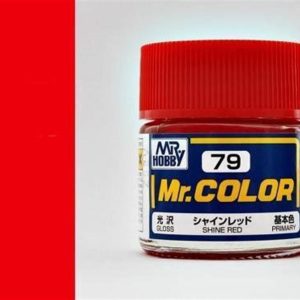 10 ml. Shine Red Mr.Color Serisi Maket Boyası, Mr.Hobby C079